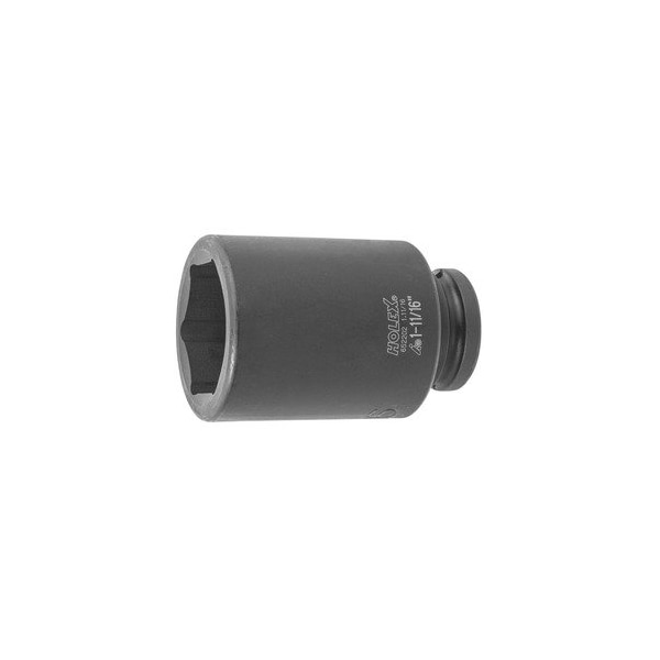 Holex Impact Socket, 3/4 inch Drive, 6 pt, Deep, 1.11/16 inch 652202 1.11/16 - main